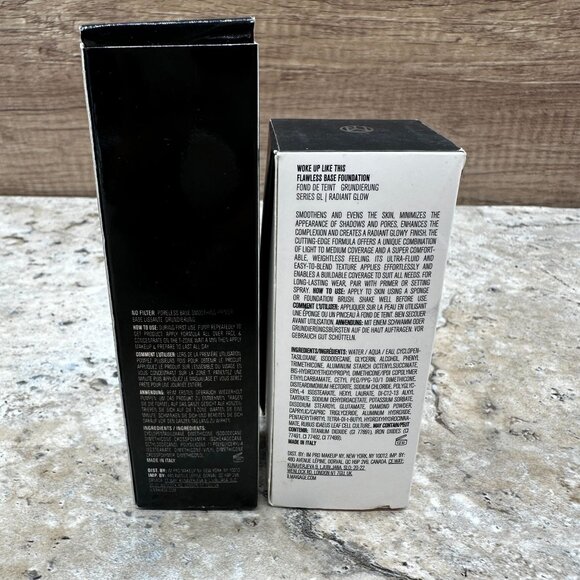 Bundle IL Makiage Filter Poreless Base Primer Woke Up Series GL 120 Foundation - Picture 2 of 12